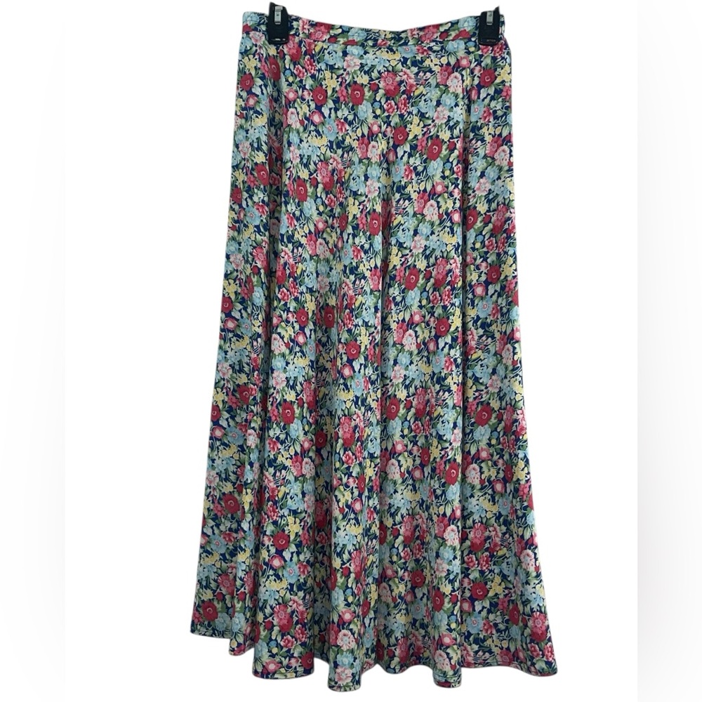 Vintage Maggy London two piece floral skirt & blouse. Size 6 GUC to EUC. - Picture 8 of 13